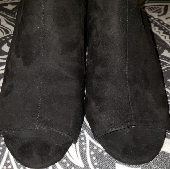 Nine West peep toe sling back mules size 7.5 - Picture 2 of 7